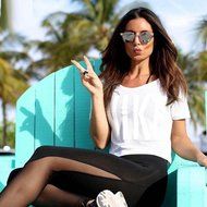 PHOTNO Women Fitness Leggings High Waist Mesh Patchwork Leggings Skinny Push Up Pants N4
