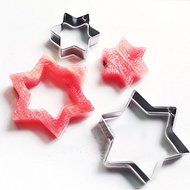 SORCO 12pcs Stainless Steel Biscuit Cookie Cake Egg Pastry Fondant Mold Mould Cutter N7