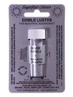 Sugarflair SILVER SPARKLE Edible Lustre Dust Powder - Cake decorating shimmer