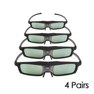 SainSonic 3D Active Shutter Glasses 10M 144Hz Rechargeable Infrared for Acer ViewSonic BenQ Vivitek Optoma 3D... N42