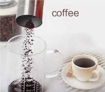 Bedrocker&reg; High Quality Manual Coffee Grinder , Portable Hand Coffee Mill - Adjustable, Portable, Stainless Steel.