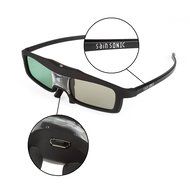 SainSonic 3D Active Shutter Glasses 10M 144Hz Rechargeable Infrared for Acer ViewSonic BenQ Vivitek Optoma 3D... N44