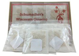 American Ginseng Tea, 100% Pure Wisconsin Ginseng roots - BEST Herbal Tea made from Wisconsin Ginseng roots. Tea... N4