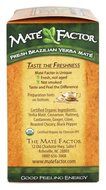 The Mate Factor Organic Yerba Mate Tea Chai -- 20 Tea Bags N2