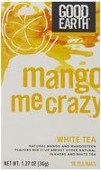 Good Earth Mango Me Crazy White Tea, 18 Count Tea Bags (Pack of 6)