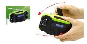 Digital Display 7 IN 1 Solar &amp; Hand Crank Radio