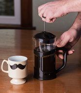 Gourmet 5 Cup French Press - Glossy Black N2