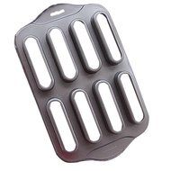 Ancdream 8 Cup Non Stick Muffin Cupcake Cake Loose Bases Baking Trays - Rectangle N14