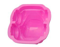 Car Shaped Silicone Cake Mold (Pink) N3
