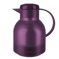 Emsa Samba Quick Press Insulated Server, 34-Ounce, Translucent Eggplant N6