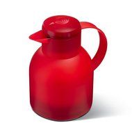 Emsa Samba Quick Press Insulated Server, 34-Ounce, Translucent Eggplant N7