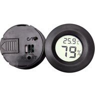 Sizet Mini LCD Digital Thermometer Hygrometer Fridge Freezer Tester Temperature Humidity Meter Detector-Black