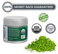 SayoMatcha Organic Matcha Japanese Green Tea Powder Ceremonial Grade, 30g N7