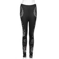 PHOTNO Fashion Women Skinny Printed Stretchy Pants Leggings N18