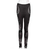 PHOTNO Fashion Women Skinny Printed Stretchy Pants Leggings N19