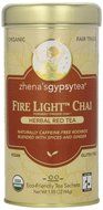Zhena's Gypsy Tea,Herbal Red Tea Fire Light Chai, 22 Count Tea Sachets Net Wt 1.55 Ounce N2