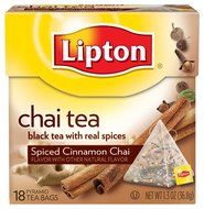 Lipton Chai Tea Pyramids, Spiced Cinnamon 18 ct N2