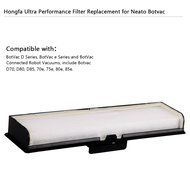 Hongfa Black Side Brushes Replacement for Neato 945-0130 Botvac (4) N10