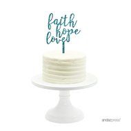 Andaz Press Baby Shower Acrylic Cake Toppers, Gold Glitter, Oh Baby, 1-Pack, Nautical Ocean Themed Party Decor... N9