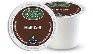 Green Mountain Coffee Half Caff K Cups 4 Boxes of 24 K-Cups