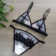 Underwear Suit, PHOTNO Women Lingerie Corset Lace Push Up Vest Top Bra+Pants Set Underwear Suit