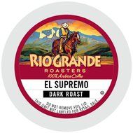 Rio Grande Roasters Premium Dark Coffee Single Serve K-Cup, 80 Count (Compatible with 2.0 Keurig Brewers) N9