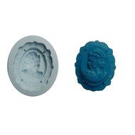 Silicone Molds Cameo Cake Decorating Fondant Gompaste Supply M4912 By Ok Molds