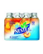 Nestea Iced Tea, Peach 16.9-ounce plastic bottles (Pack of 12) N3