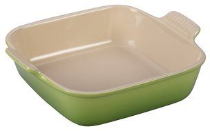 Le Creuset Heritage Stoneware 9" Square Dish, White N4