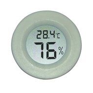AGEG Round Digital Electronic Thermometer Hygrometer Humidiometer with LCD Display for Family Office Factory Kennel... N2