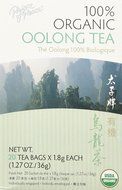 Prince of Peace Organic Tea, Oolong, 100 Tea Bags N10