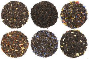Fruit-Tea Summer Tea Sampler, Refreshing Loose Leaf Tea Sampler Featuring Gold Rush, Raspberry, Strawberry Kiwi... N2