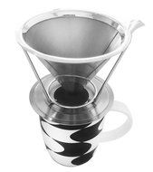 The Brewologist Pour Over Coffee Cone, the Clever Coffee Dripper: Permanent Reusable Stainless Steel Coffee Filter... N3