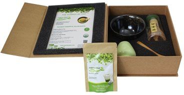 MatchaDNA Green Tea Powder Box Set - Black N6