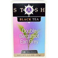 Stash Double Bergamot Earl Grey Black Tea, Tea bags, 18 ct N4