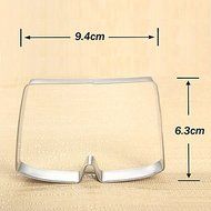 Y&amp;XL&amp;H 3 Pieces Bikini Swimsuit Shape Cookie Cutters Set Fruit Cut Molds Stainless Steel