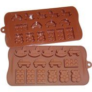 High Temperature Resistant Trojan Car Bear Eggs Silicone Cake Mold.