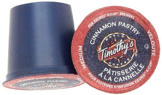Timothy&#039;s World Coffee Cinnamon Pastry K-Cup (24 count)