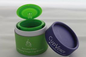 Cup Verde&reg; Refillable 2.0 K-Cup For Keurig Brewers Reusable Coffee Filter Works In 2.0 Keurig Machine N5