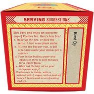 ROOIBOS ROCKS 40 Delicious South African Red Bush 100% Natural Organic, Caffeine Free, Unbleached Tagless Tea... N4