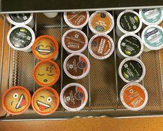 JavaMoji, Emoji K-Cup Pods, Dark Roast Coffee, 100% Recyclable, 12 Count N11