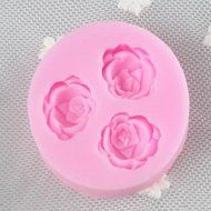 Sher Flowers Shaped Bake fandant mold,L9cmW9cmH1cm