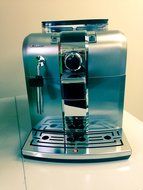 Saeco Philips Syntia Super-automatic Espresso Machine HD8837/47 Stainless Steel N2