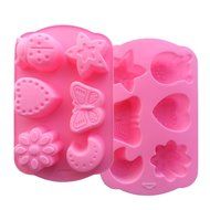 Always Your Chef 6-Cavity MINI Silicone Muffin Cups Handmade Soap Molds Biscuit Chocolate Ice Cake Baking Mold...