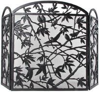 NACH Fireplace Screen, Bird Design