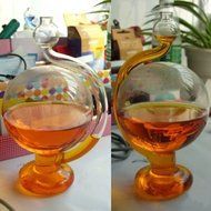 Novelty Gadget Weather Forecast Glass-Blown Globe Storm Barometer
