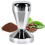 oobest Stainless Steel Coffee Tamper Bariata Espresso Tamper 51mm Base Coffee Bean Press Tool