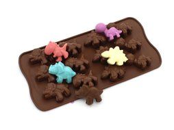 Zicome Nonstick Silicone Candy Chocolate Making Mold Ice Cube Tray Set of 6 N2