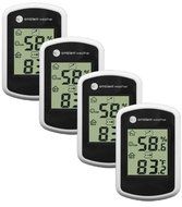Ambient Weather WS-03 Compact Indoor Temperature and Humidity Monitor, 1-Pack N3