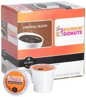 32 Count - Dunkin Donuts Original Flavor Coffee K-Cups For Keurig K Cup Brewers (2 boxes of 16 k cups) N15